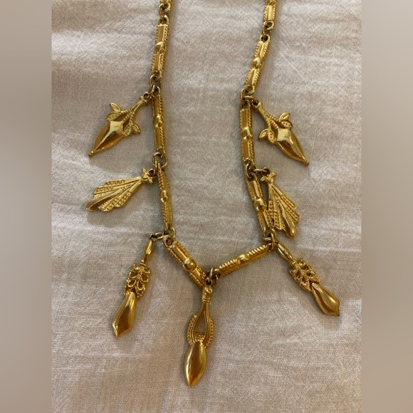 Jewelry - Vintage Necklace with Dangling Charms‎